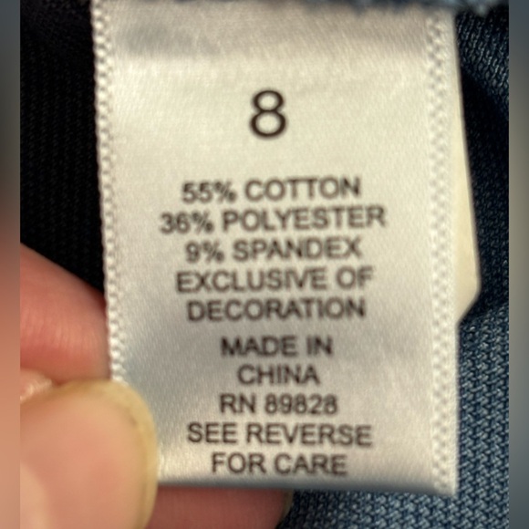 LOGO Lori Goldstein pull-on patch jeans - Picture 4 of 10